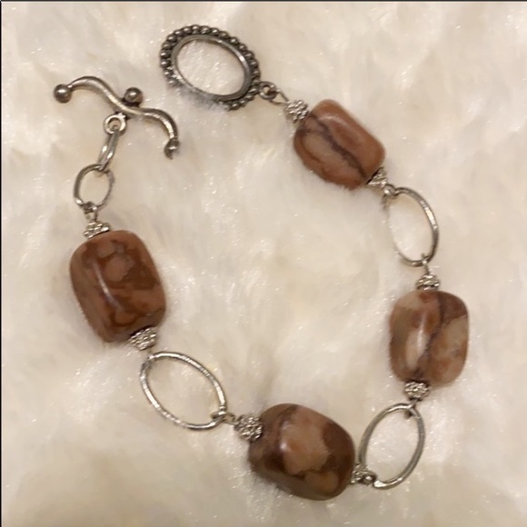 NWT Healing Brown Jasper Bracelet -handcrafted !!!